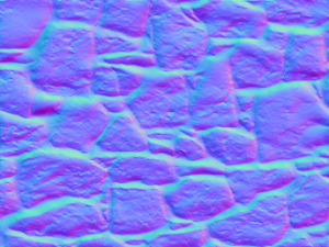 Normal map texture